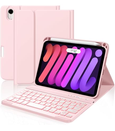 Amazon.com: kaitesi Keyboard Case for iPad mini 7 (A17 Pro)/ iPad